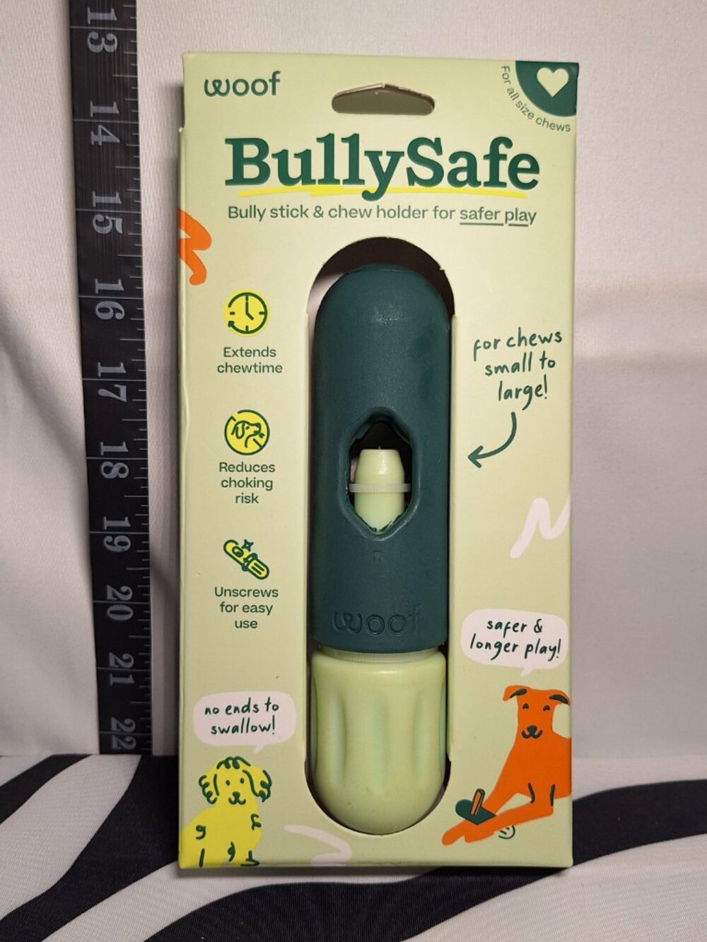 NWT BullySafe Bully Stick and Chew Holder for Dogs - Picture 2 of 2